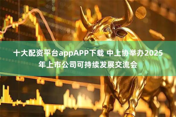 十大配资平台appAPP下载 中上协举办2025年上市公司可持续发展交流会