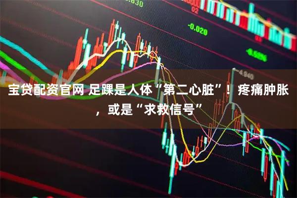 宝贷配资官网 足踝是人体“第二心脏”！疼痛肿胀，或是“求救信号”